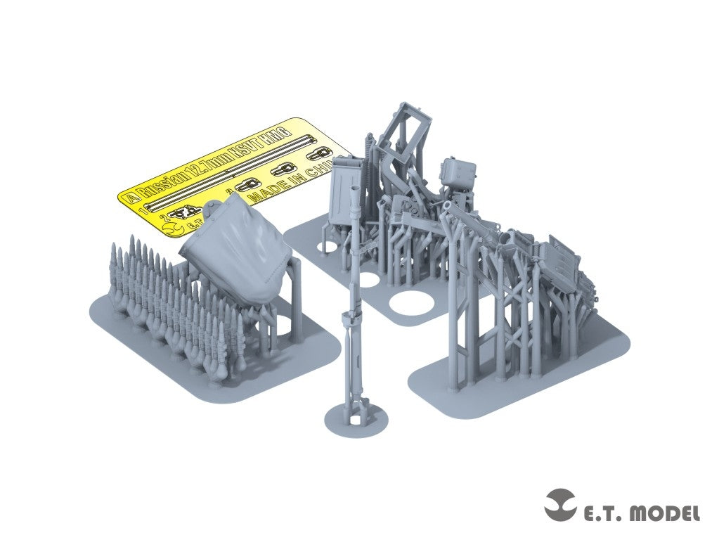 E.T. Model P35-284 Russian 12.7mm NSVT Heavy Machine Gun For T-80U Family 1/35 – immagine 2
