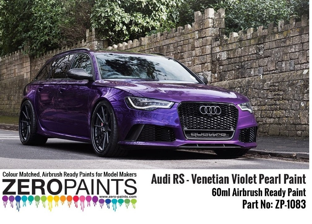 Peinture nacrée Violet vénitien Zero Paints ZP-1083 Audi RS 60 ml