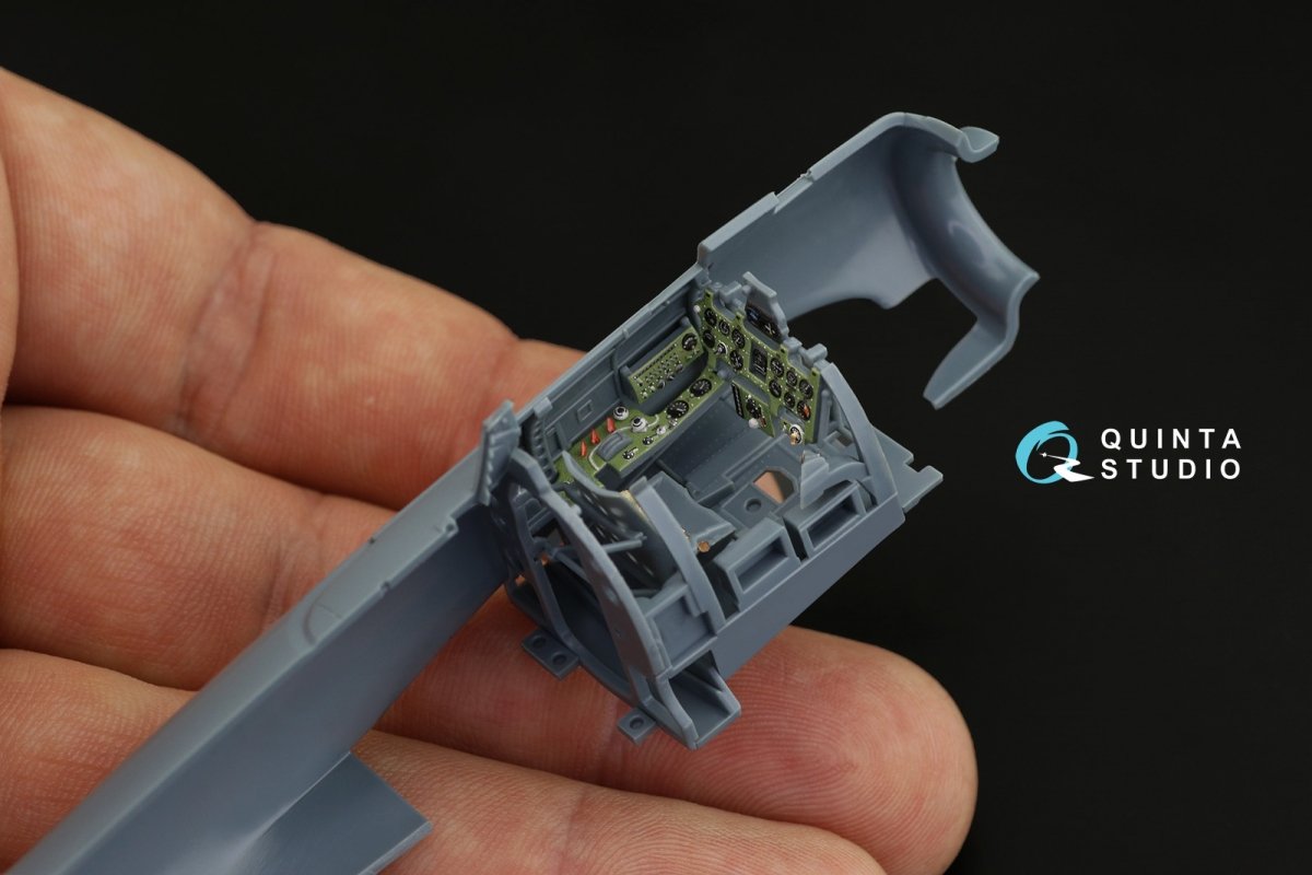 Quinta Studio QD48239 A6M2 Zero 3D-Printed &amp;amp; coloured Interior on decal paper (Eduard) 1/48 – imagen 6