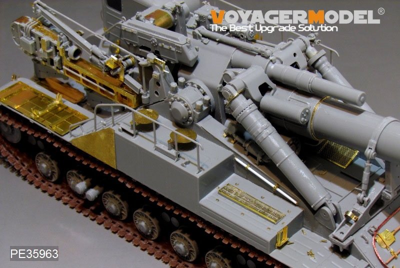 Voyager Model PE35963 Modern Soviet 2A3 Kondensator 2P 406mm S.P.H Upgrade set For TRUMPETER 09529 1/35 – immagine 20
