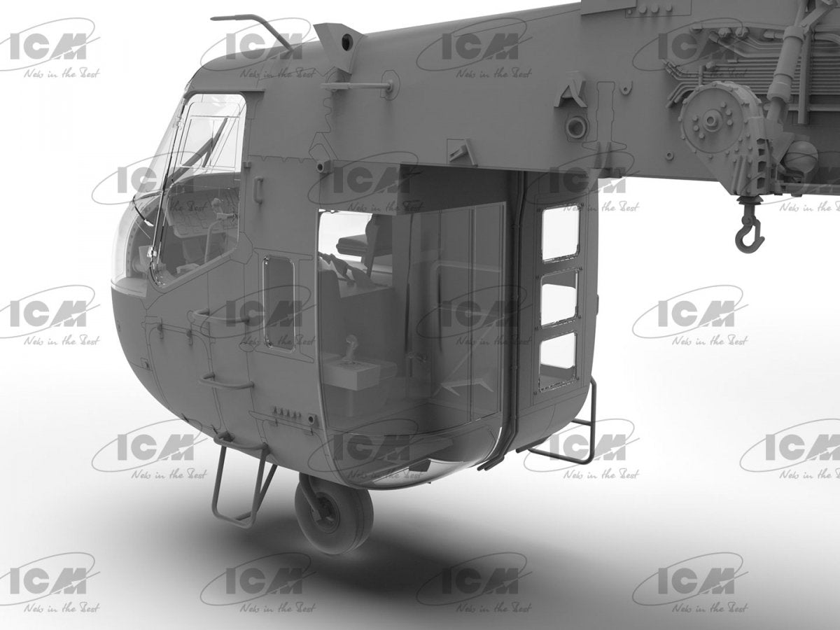 ICM 53054 Sikorsky CH-54A Tarhe US heavy helicopter 1/35 – Bild 26