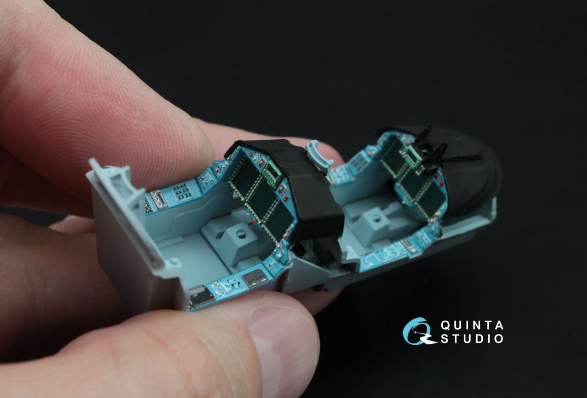 Quinta Studio QD48007 Yak-130 3D-Printed &amp;amp; coloured Interior on decal paper (for Zvezda kits) 1/48 – Bild 7