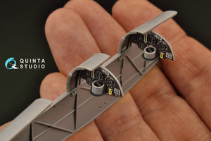 Quinta Studio QD32124 DH 82A Tiger Moth 3D-Printed &amp;amp; coloured Interior on decal paper (ICM) 1/32 – immagine 10