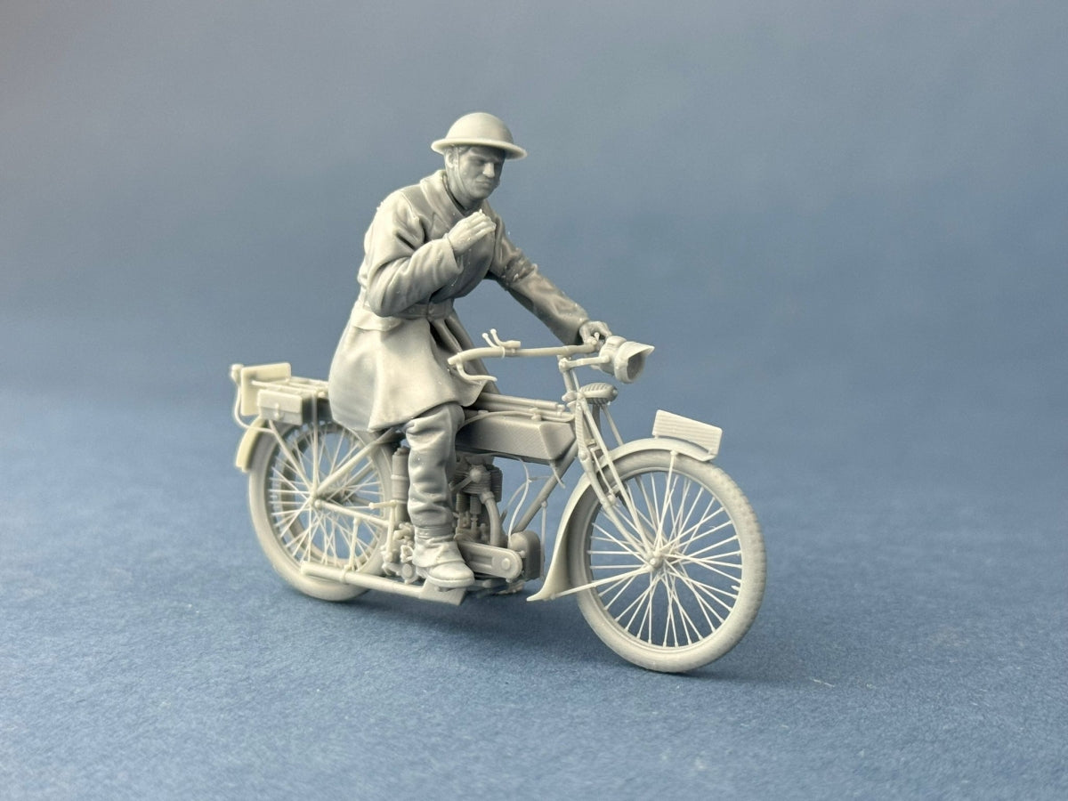 Copper State Models F35-061 British Dispatch Rider on a short break ( Motorcycle not included) 1/35 – imagen 2