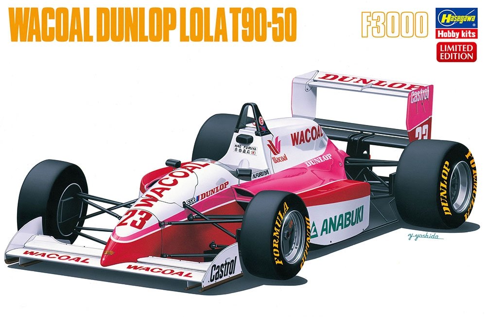 Hasegawa 20609 Wacoal Dunlop Lola T90-50 1991 F3000 1/24 
