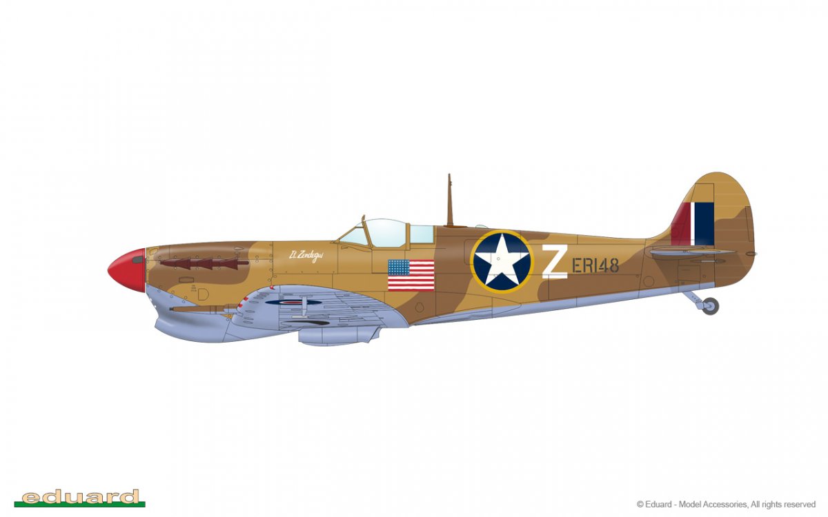Eduard 82126 Spitfire Mk. Vc TROP 1/48 – image 7