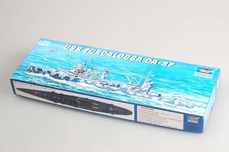 Trumpeter 05745 USS TUSCALOOSA CA-37 1/700 – Bild 2