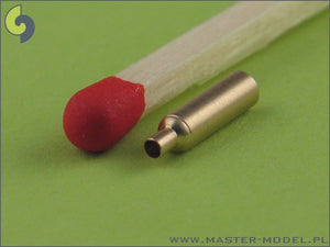 Master AM-48-025 P-40 E-N - fairings with blast tubes for .50cal Browning (6pcs) 1/48 – immagine 2