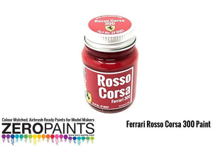 Peinture Zero Paints ZP-1007-300 Ferrari - Rosso Corsa (Rouge) 300 60 ml