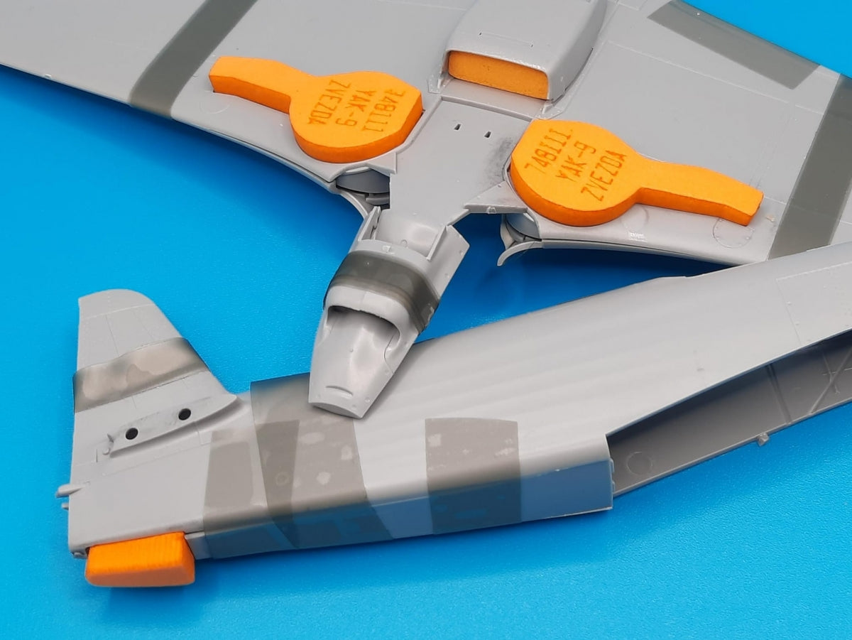 Omask 748111 Bouchons de passage de roue Yak-9 (pour Zvezda) 1/48 – image 2