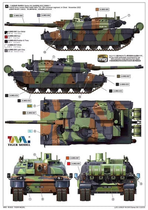 Tiger Model 4655 French Main Battle Tank Leclerc Series XXI MBT 1/35 – Bild 12
