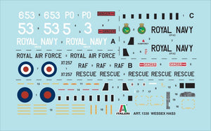 Italeri 1330 Wessex HAS.3 - Falklands War 1/72 – zdjęcie 4