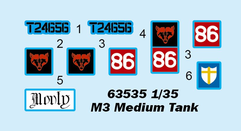 I Love Kit 63535 M3 Grant Medium Tank 1/35 – image 3