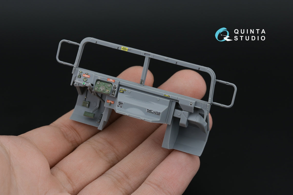 Quinta Studio QD35154 Humvee family 3D-Printed &amp;amp; colored Interior on decal paper (ICM) 1/35 – image 3