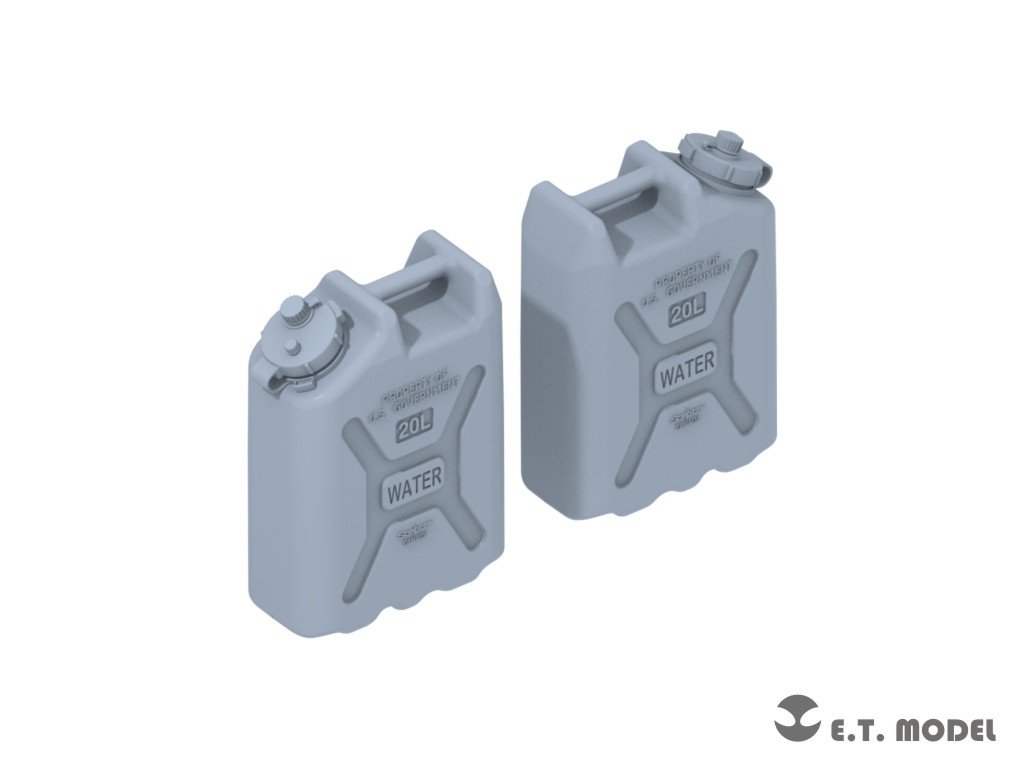 ET Model P72-003 US ARMY 20L WATER CANS SET (3D Print) 1/72 – image 2