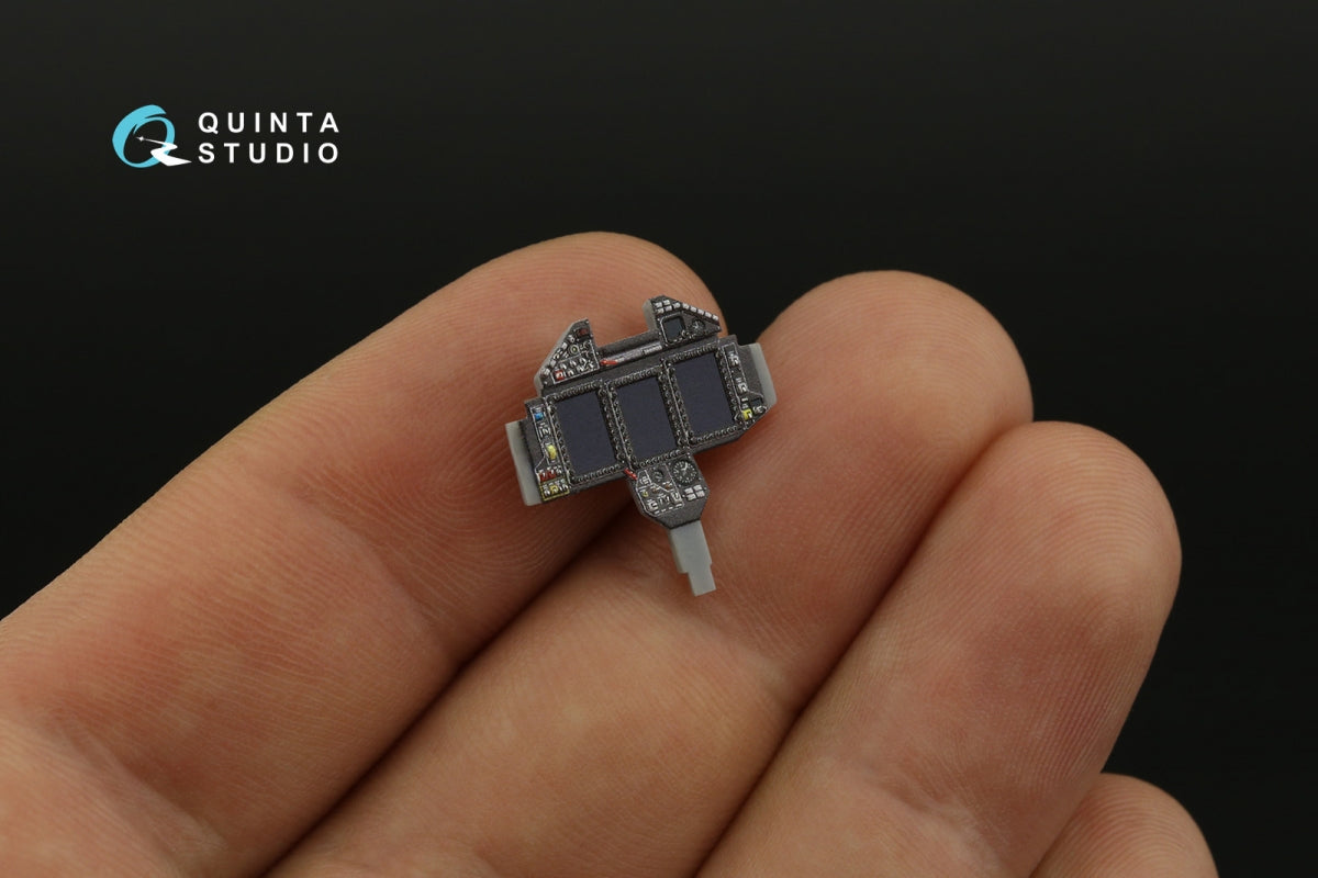 Quinta Studio QDS-48458 MiG-29K 3D-Printed coloured Interior on decal paper (HobbyBoss) (Small version) 1/48 – zdjęcie 9