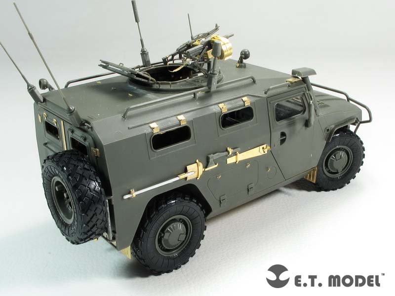E.T. Model E35-184 Russian GAZ-233014 STS &amp;quot;TIGER&amp;quot; (For Meng VS-003) 1/35 – Bild 6