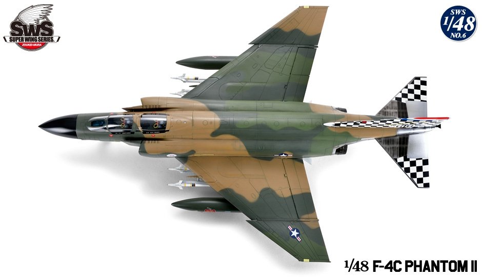 Zoukei-Mura SWS4806 F-4C Phantom II 1/48 – immagine 3