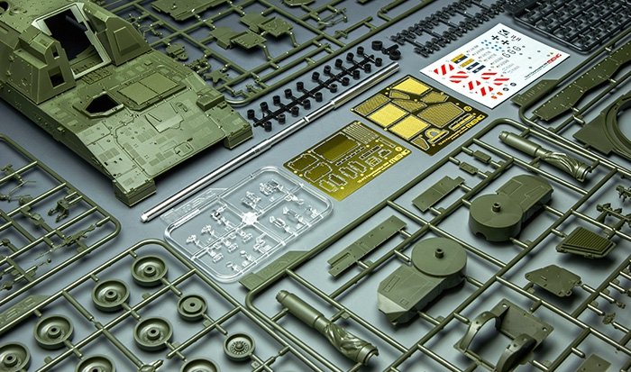 Meng TS-012 PANZERHAUBITZE 2000 SP 1/35 – immagine 4