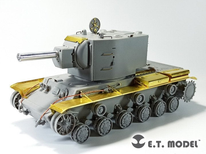 E.T. Model E35-301 Russian KV-2 Heavy Tank Basic For TRUMPETER 1/35 – immagine 2