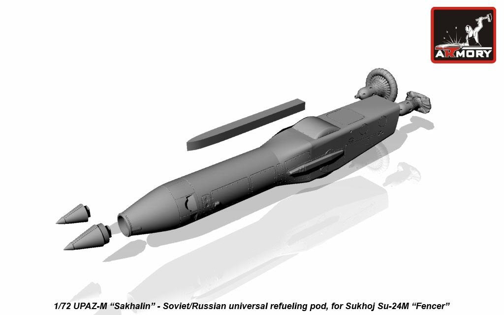Armory Models ACA7276 UPAZ-M “Sakhalin”, Soviet/Russian universal refueling for 1/72 – image 2