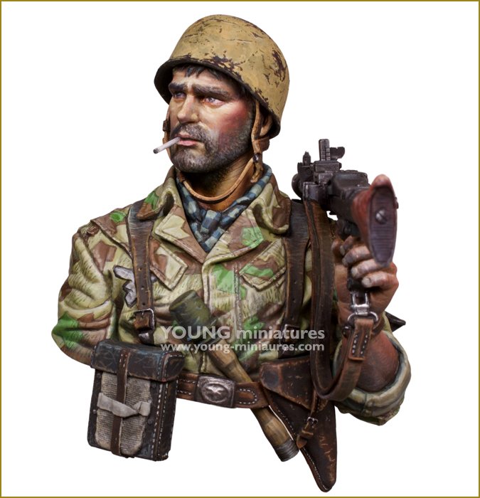 Young Miniatures YM1892 WWII German Paratroopers 1/10 – Bild 5