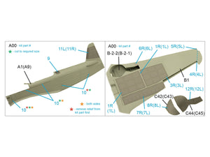 Quinta Studio QP32014 Yak-9T Flaps and Panels (ICM) 1/32 – Bild 2