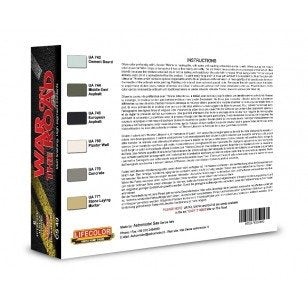 Lifecolor CS49 Acrylic paint set Concrete, Tarmac and Plaster 6x22ml – Bild 2