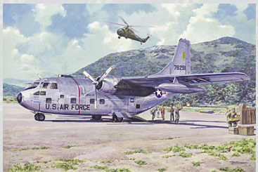 Roden 056 Fairchild C-123B Provider 1/72