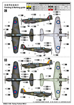 Trumpeter 05823 Fairey Fulmar Mk.II 1/48 – Bild 4