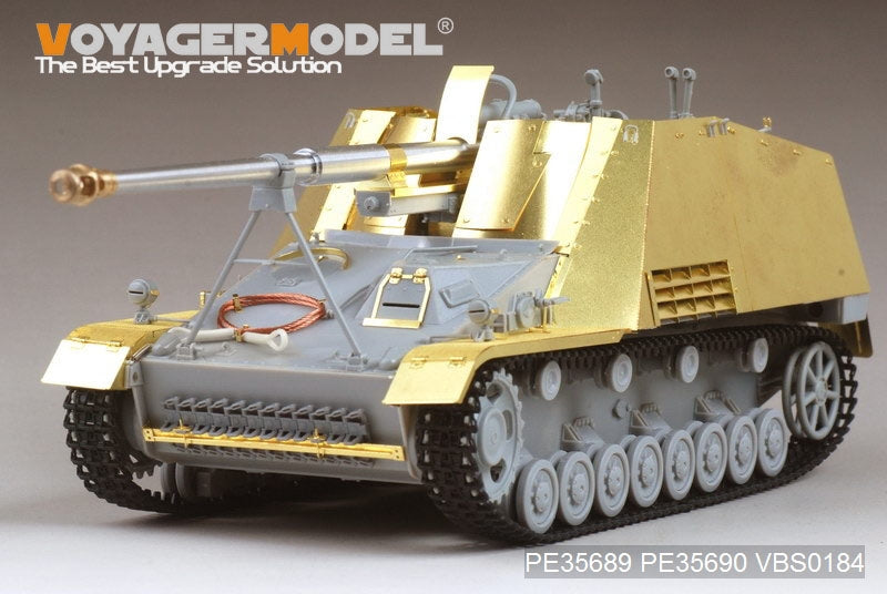 Voyager Model PE35689 WWII German Sd.Kfz.164 Nashorn For DRAGON 6387/6165/6166/6314 1/35 – zdjęcie 19