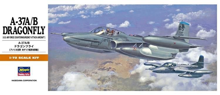 Hasegawa A12 A-37 A/B Dragonfly 1/72