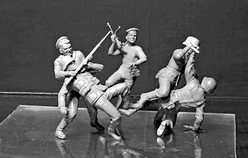 Master Box 35152 Soviet Marines German Infantry 1941-1942 1/35 – Bild 4