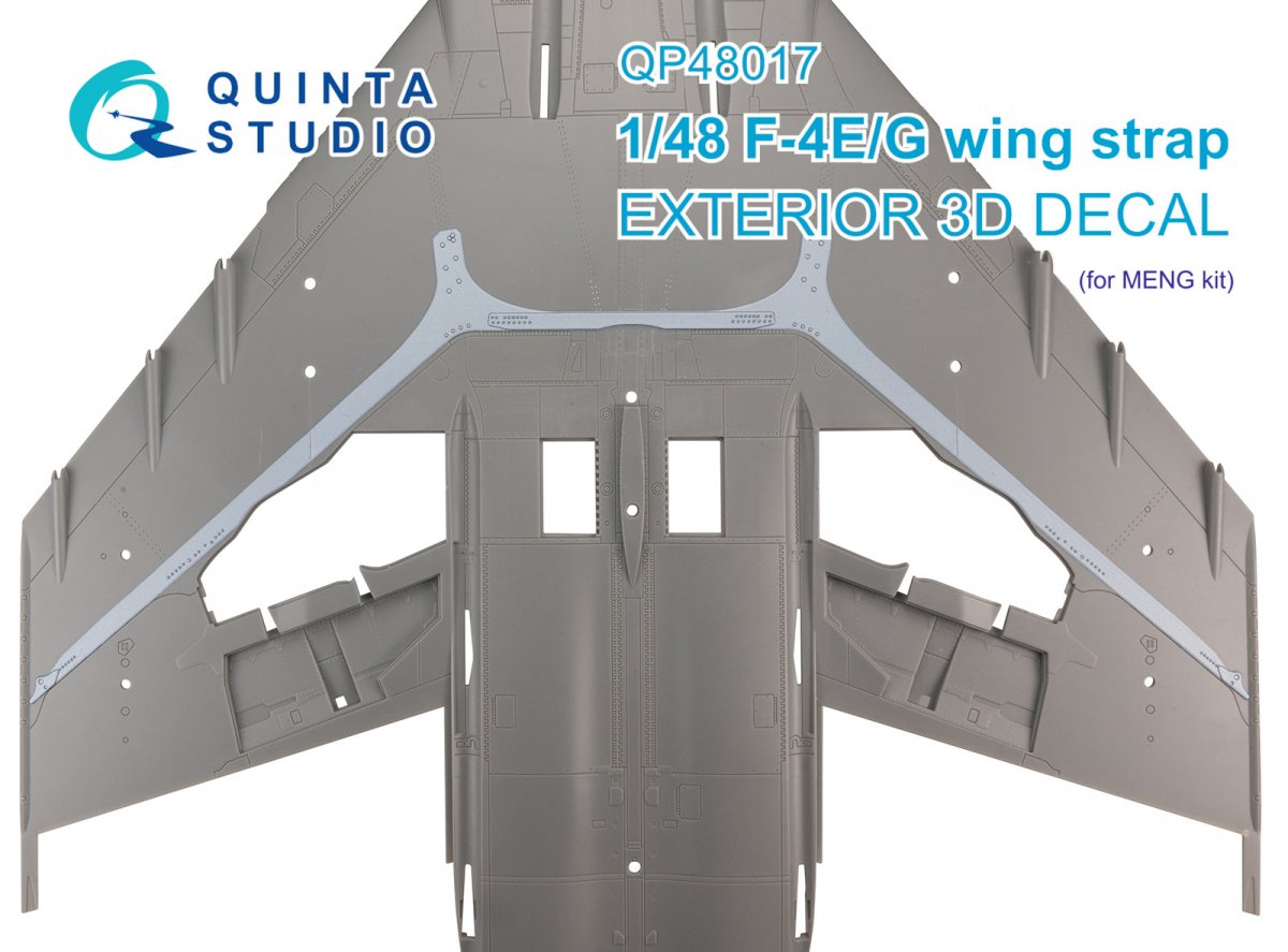 Quinta Studio QP48017 Sangle d'aile F-4E/G (MENG) 1/48