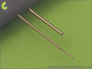 Master AM-48-018 Fw 190 A6 armament set (MG 17 barrel tips, MG 151 barrels, MG 151 fairings) &amp;amp; Pitot Tube 1/48 – Bild 4