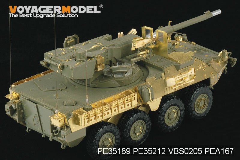 Maquette Voyager PE35189 M1128 MGS de l&amp;#39;armée américaine moderne pour AFV CLUB 35128 1/35 – image 3