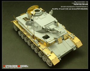 Voyager Model PE35102 Pz.KPfw. IV Ausf D For DRAGON 6265 1/35 – zdjęcie 3