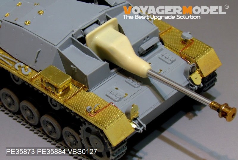 Voyager modèle PE35873 WWII allemand StuG.III Ausf.C/D Basic pour DRAGON 1/35 – image 3