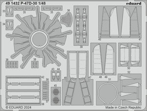 Eduard 491432 P-47D-30 MINIART 1/48 – immagine 2