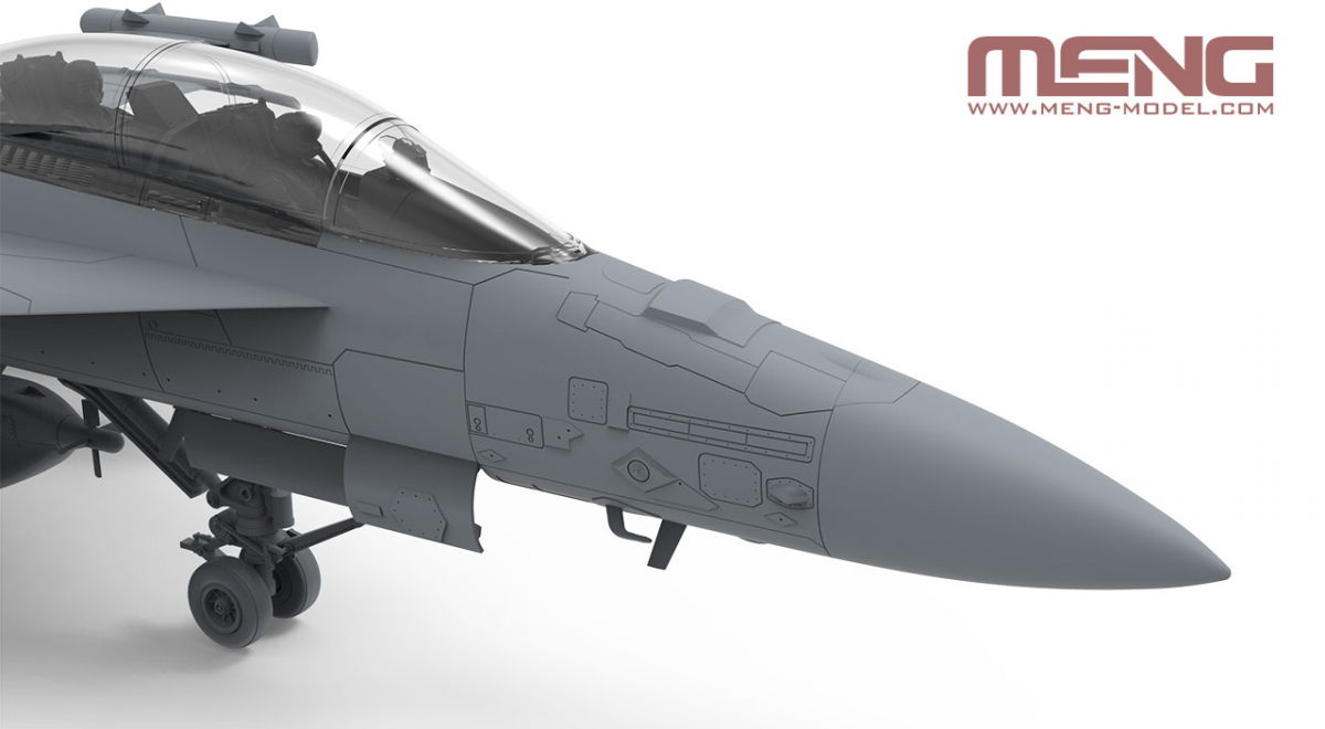 Meng LS-019 Boeing EA-18G Growler Electronic Attack Aircraft Yellow Jackets 1/48 – immagine 5