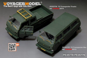 Voyager Model PE35779 Morden German T3 Transporter Bus For TAKOM 2013 1/35 – immagine 5