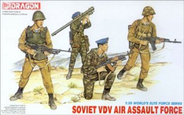 Dragon 3003 Force d&amp;#39;assaut aéroportée soviétique VDV (1/35)