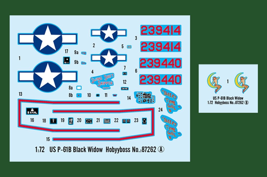Hobby Boss 87262 US P-61B Black Widow 1/72 – image 4
