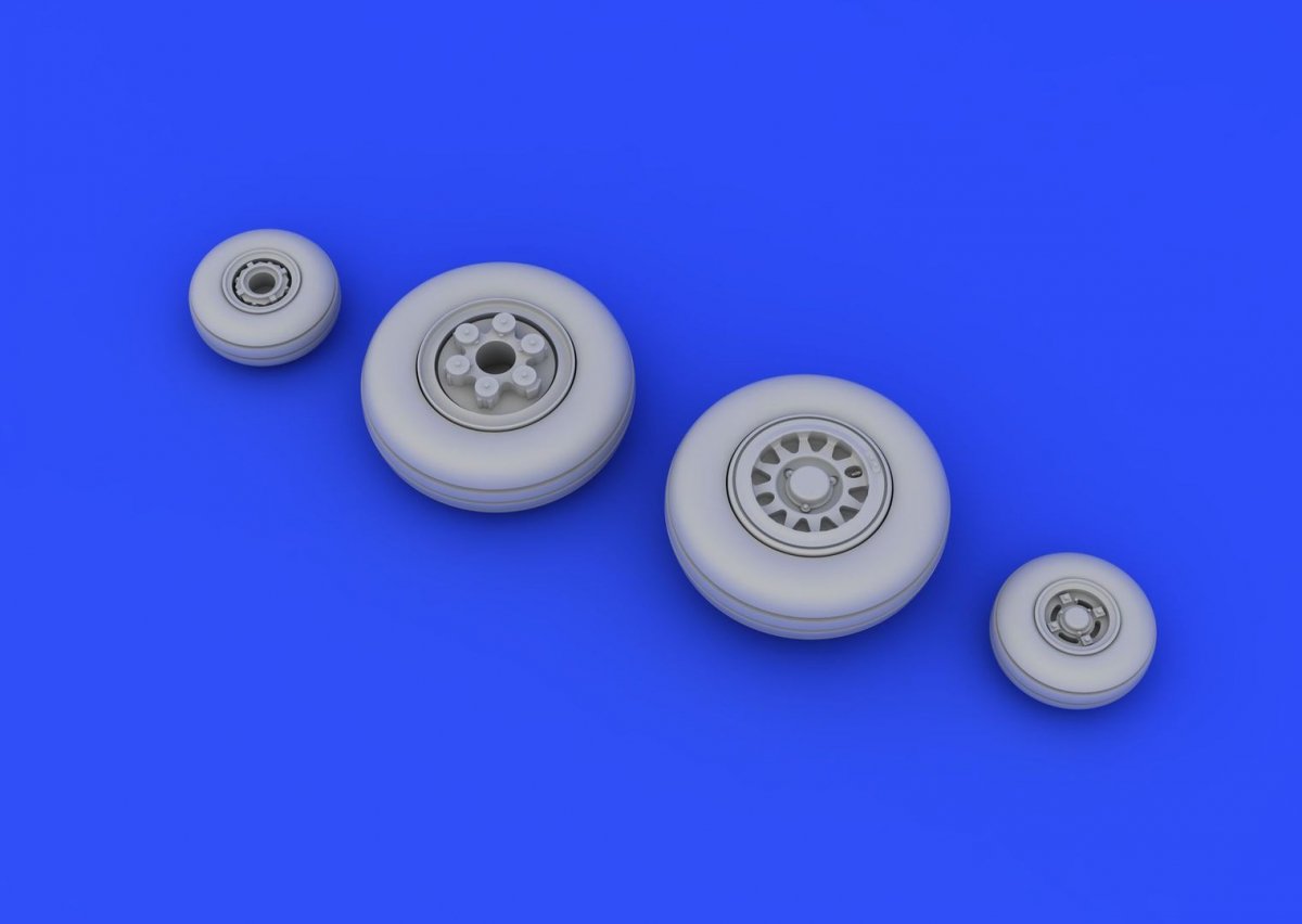 Eduard 672067 JAS-39 wheels 1/72 (REVELL) – imagen 7