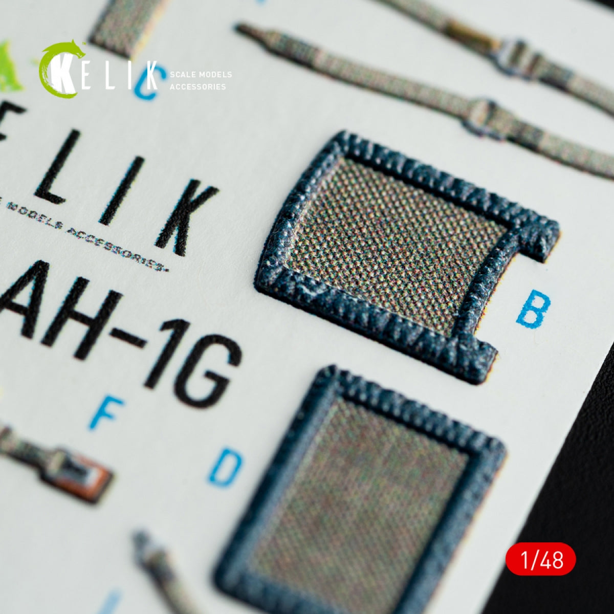 KELIK K48071 AH-1G INTERIOR 3D DECALS FOR ICM/SPECIALHOBBY KIT 1/48 – Bild 8