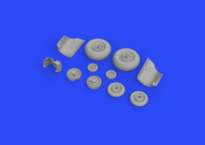 Eduard 648431 MiG-23ML wheels EDUARD, TRUMPETER 1/48 – Bild 3