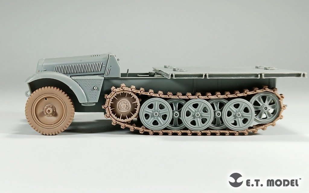 E.T. Model P35-124 WWII German Sd.kfz.250/Sd.kfz.10 Sagged Front Wheels for Dragon Kit 1/35 – imagen 6