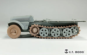 E.T. Model P35-124 WWII German Sd.kfz.250/Sd.kfz.10 Sagged Front Wheels for Dragon Kit 1/35 – imagen 6