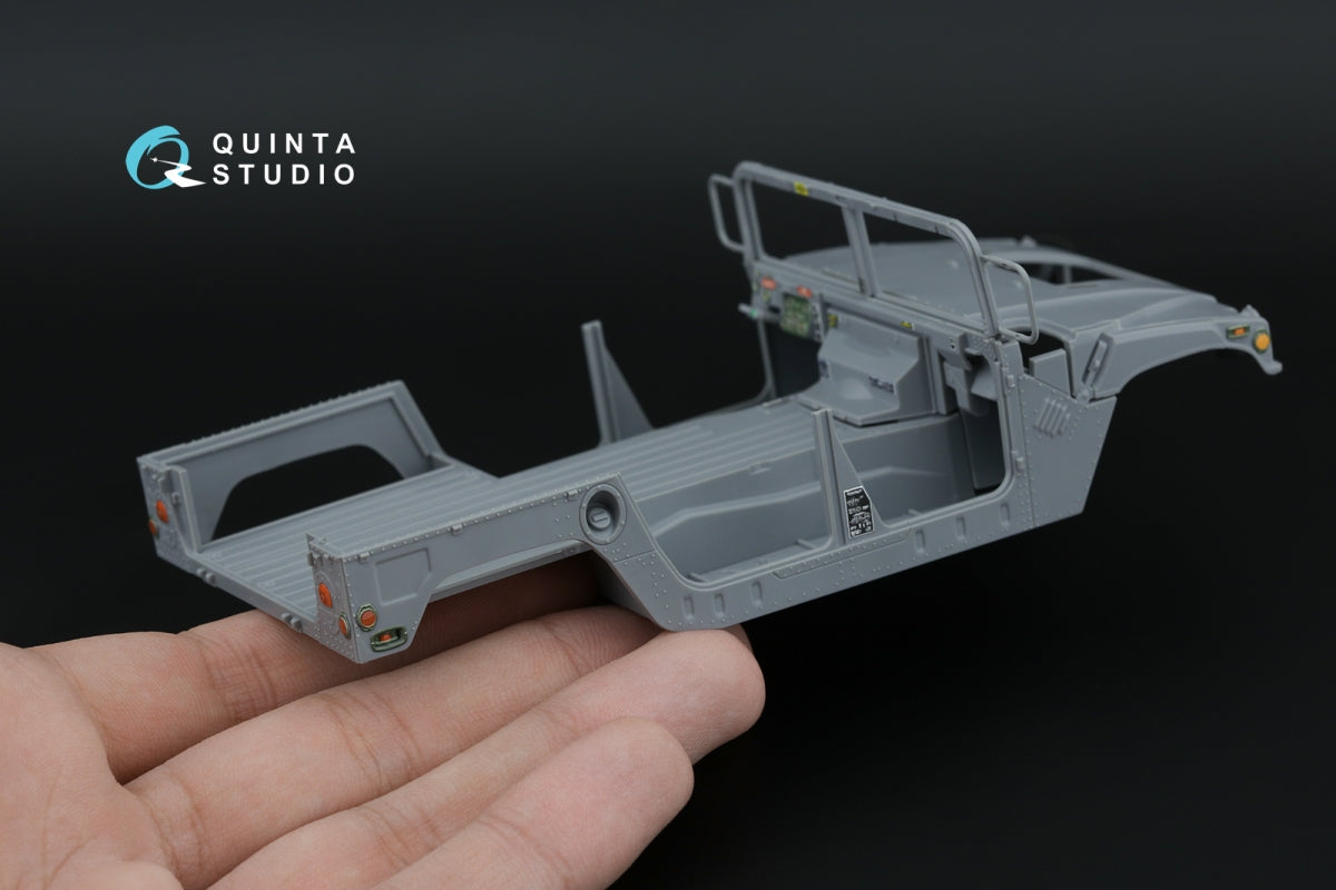 Quinta Studio QD35154 Humvee family 3D-Printed &amp;amp; colored Interior on decal paper (ICM) 1/35 – image 5