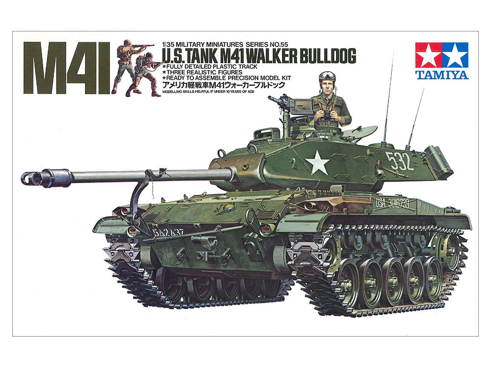 Tamiya 35055 US M41 Walker Bulldog (1/35) – image 2